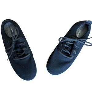 AllBirds Black Off White Sole Womens Wool Runners Sneakers Comfort Shoe Size W9